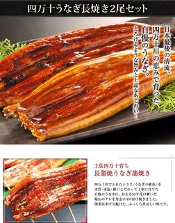 四万十うなぎ長焼き2尾@.jpg
